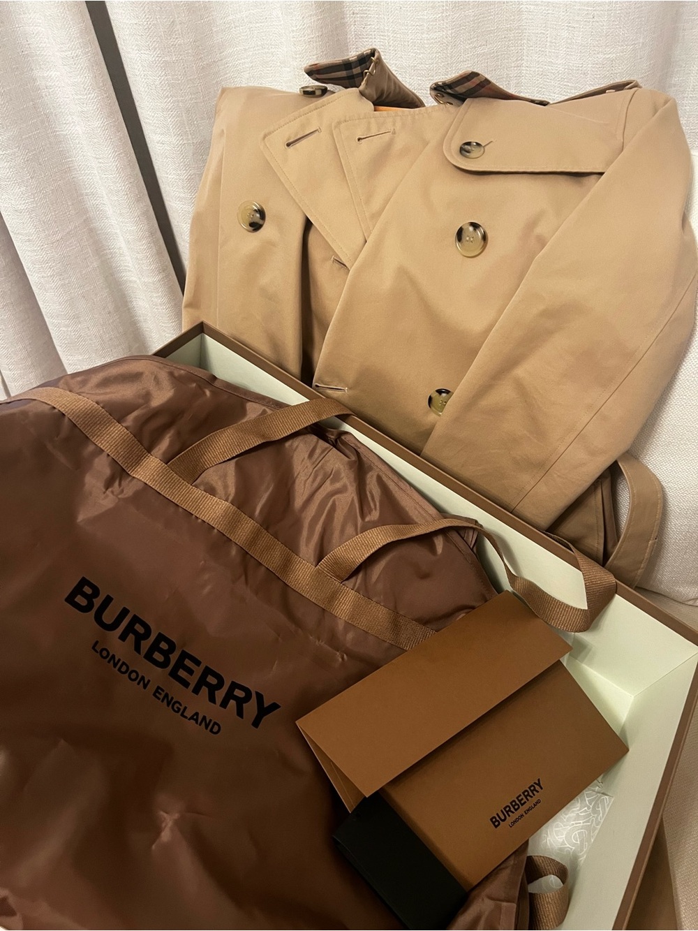 Burberry Kensington Trench Coat US size 4 - Picture 15 of 16